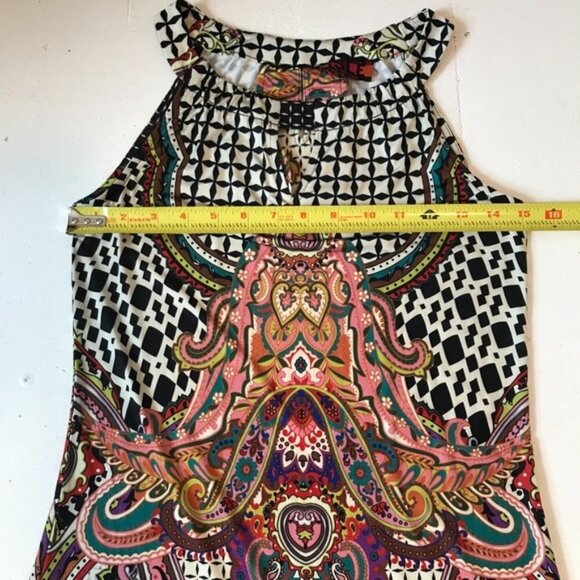 Isle by Melis Kozan Printed Sleeveless Mini Dress - Picture 8 of 12